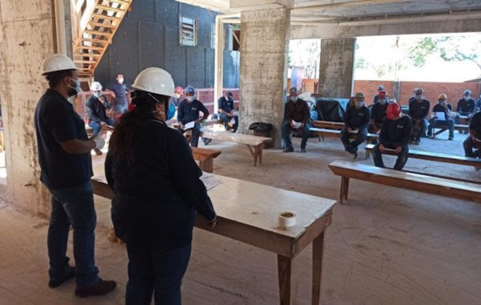 Seconci amplia visitas e orientações em canteiros de obras
