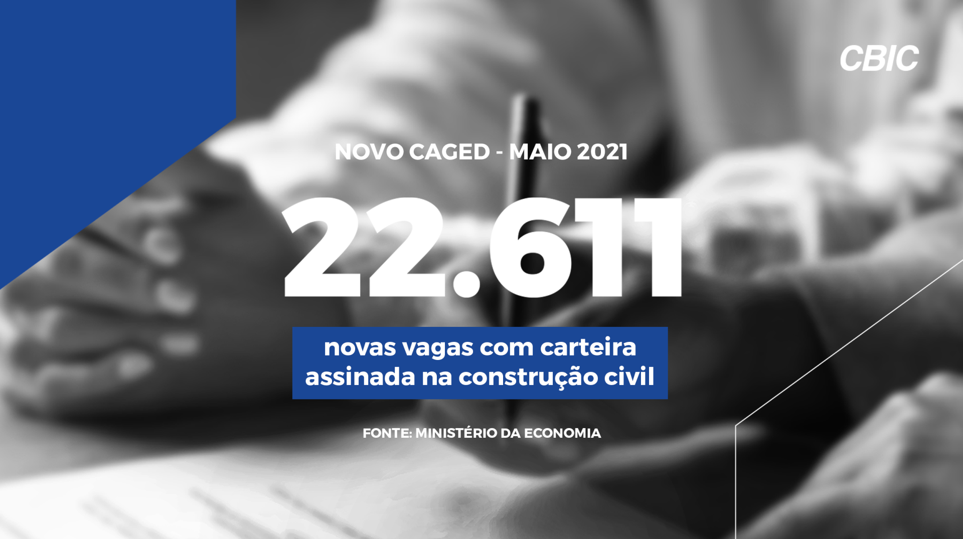 Mercado de trabalho da construção segue registrando resultados positivos