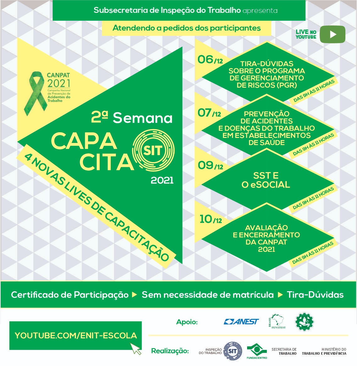 Segunda semana capacita sit