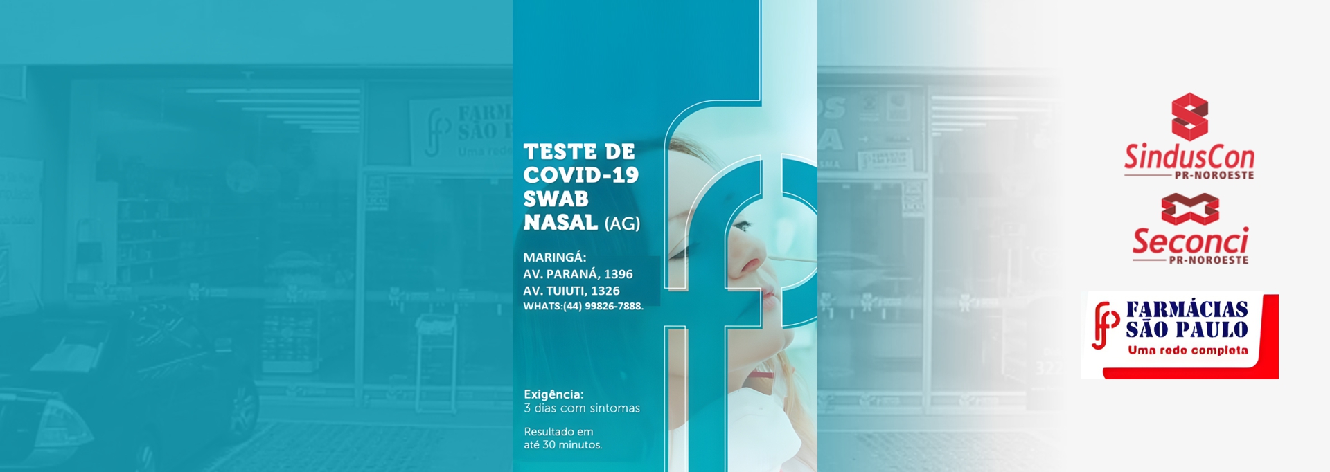 Teste de covid-19 – farmácias são paulo