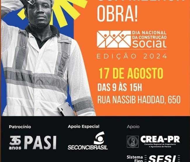 Dia nacional da construção social 2024